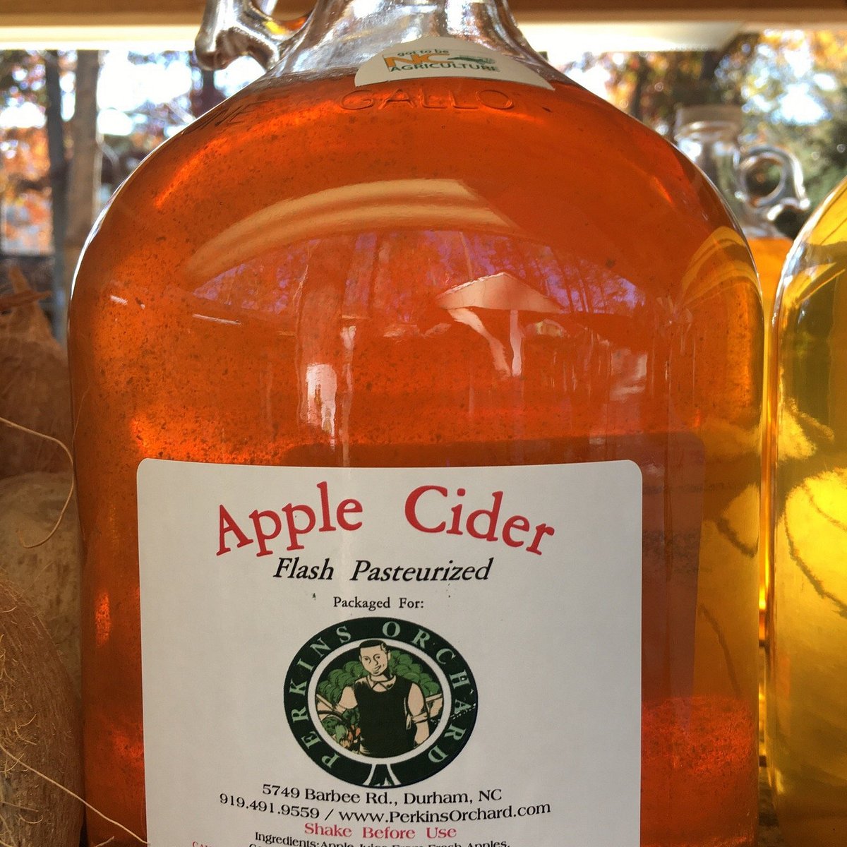 Perkins Orchard signature dishes The $25 Fruit Bag
Apple Cider Slushies
Local Honey